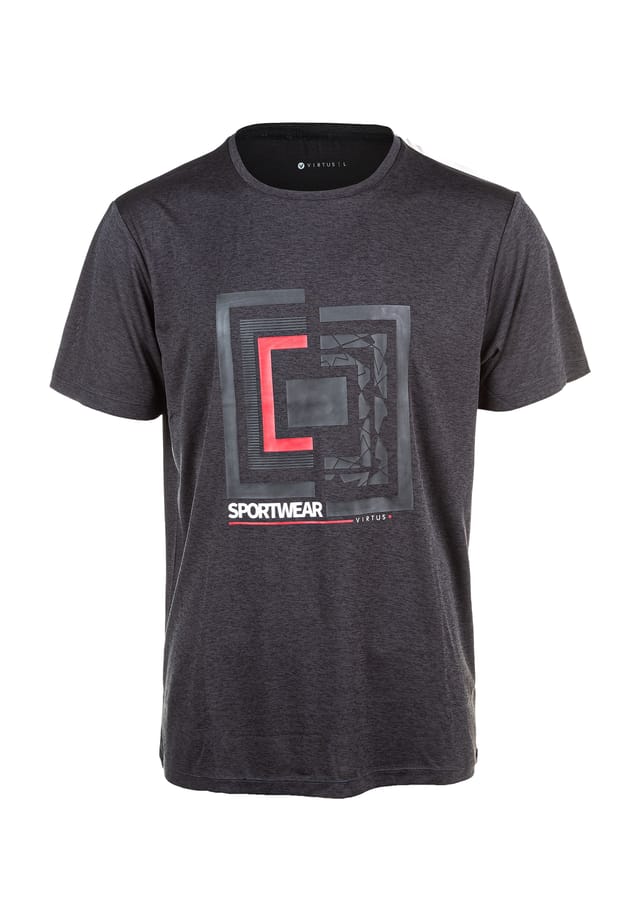 Футболка с великолепным принтом Virtus, черный
Футболка с великолепным принтом Virtus, черный