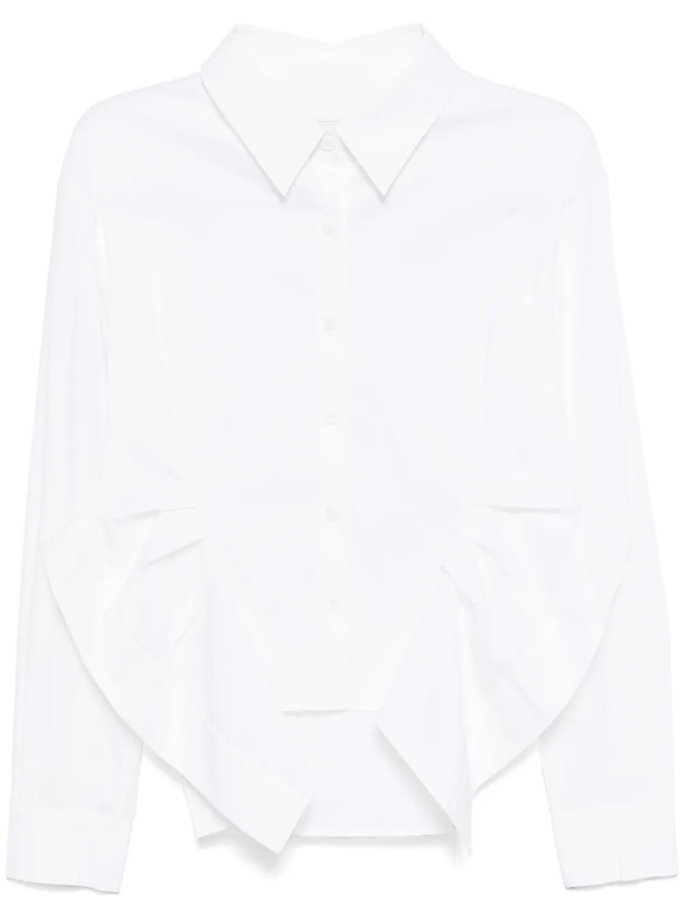 Рубашка асимметричного кроя Besfxxk, белый
Рубашка асимметричного кроя Besfxxk, белый