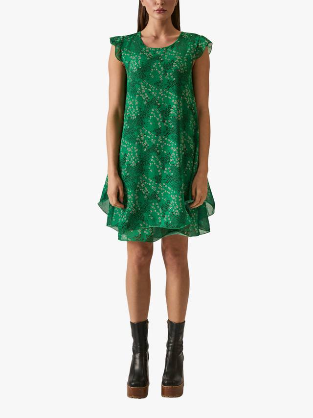 Мини-платье с рюшами и цветочным принтом в горошек James Lakeland, Green
Мини-платье с рюшами и цветочным принтом в горошек James Lakeland, Green