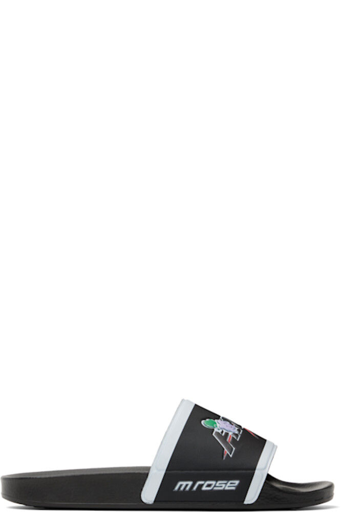 Черные шлепанцы для бассейна «High On Hope» Martine Rose 
Черные шлепанцы для бассейна «High On Hope» Martine Rose