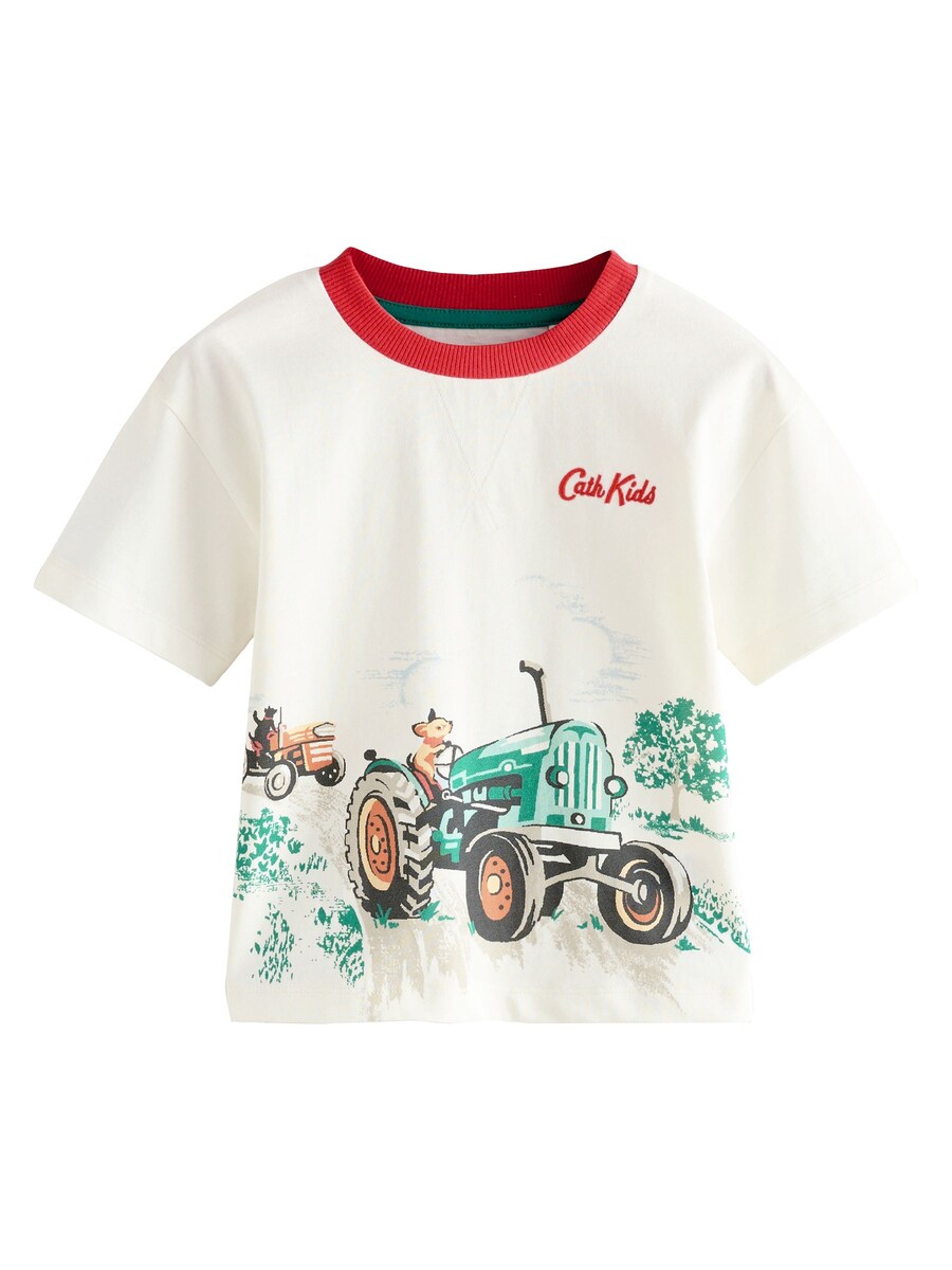 Рубашка Next Grafik, белый 
Рубашка Next Grafik, белый