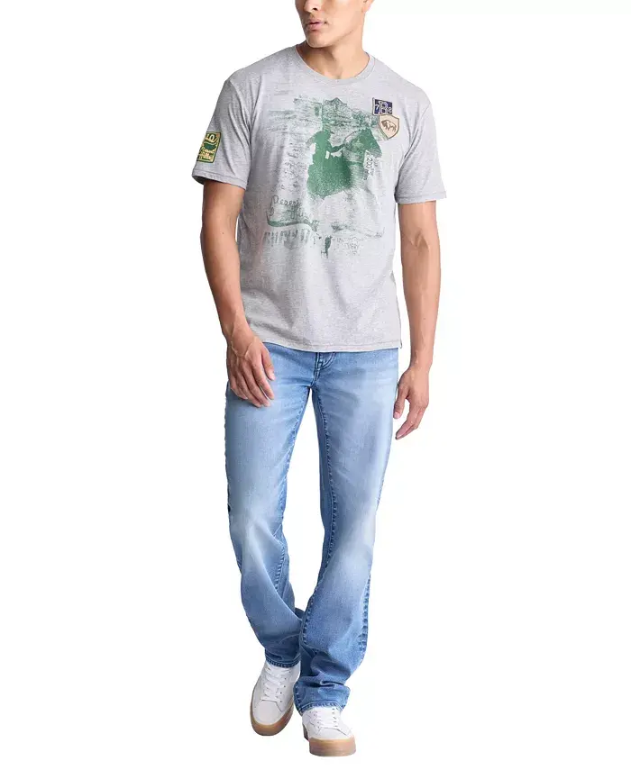 Мужская футболка с принтом и нашивкой Buffalo David Bitton, серый
Мужская футболка с принтом и нашивкой Buffalo David Bitton, серый