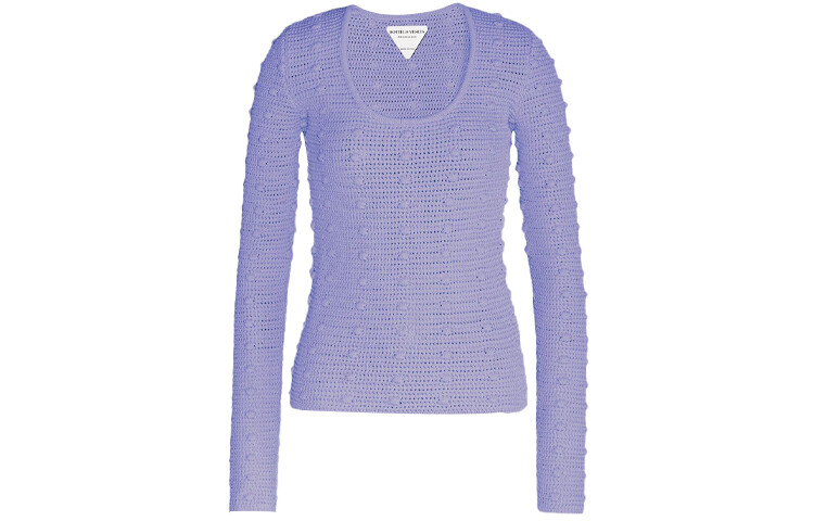 Трикотаж женский лавандового цвета Bottega Veneta
Трикотаж женский лавандового цвета Bottega Veneta