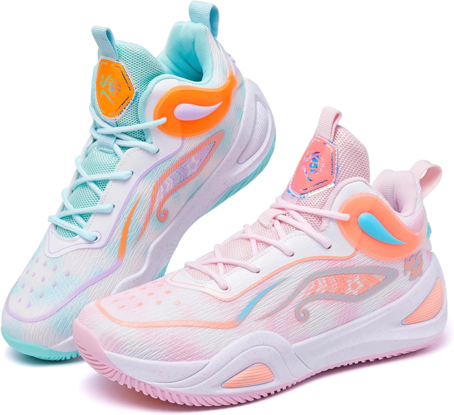 Кроссовки Bacury для женщин и мужчин для баскетбола, дышащие, легкие, модные, спортивные, унисекс, с противоскользящей подошвой для улицы и волейбола, розовый
Кроссовки Bacury для женщин и мужчин для баскетбола, дышащие, легкие, модные, спортивные, унисекс, с противоскользящей подошвой для улицы и волейбола, розовый