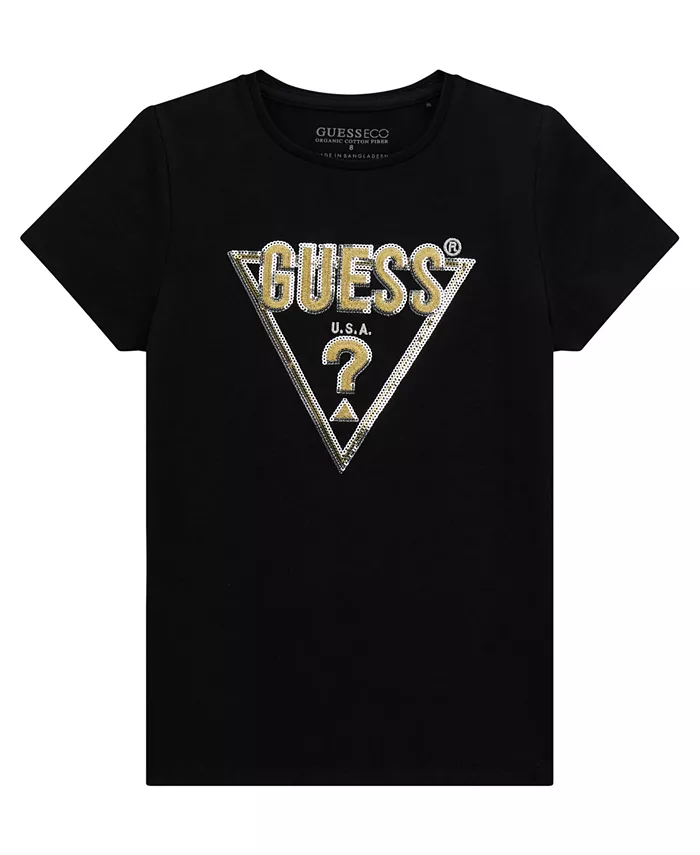 Футболка с коротким рукавом для больших девочек GUESS, черный
Футболка с коротким рукавом для больших девочек GUESS, черный