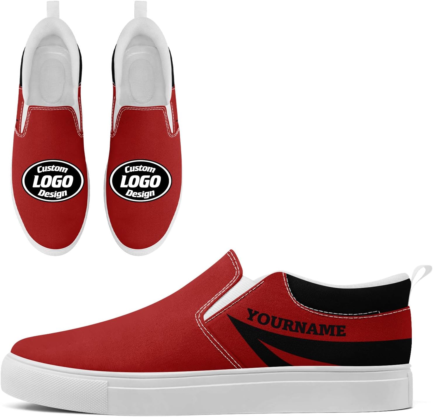 Кастомные низкие кеды из канвы AWSOLE для мужчин и женщин, слипоны, удобные повседневные плоские обувь для ходьбы с изображением логотипа, белый/красный/синий/темно-синий
Кастомные низкие кеды из канвы AWSOLE для мужчин и женщин, слипоны, удобные повседневные плоские обувь для ходьбы с изображением логотипа, белый/красный/синий/темно-синий