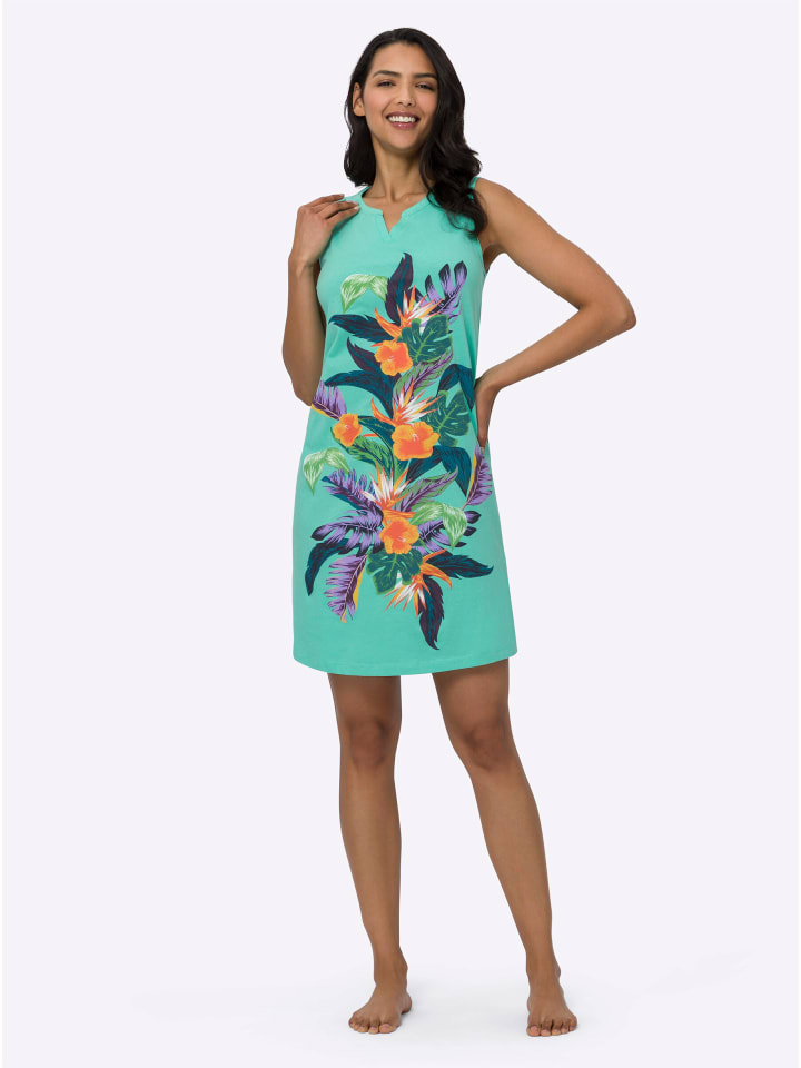 Летнее платье сине-зеленого цвета Sieh an!
Летнее платье сине-зеленого цвета Sieh an!