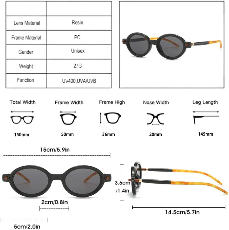 Женские модные солнцезащитные очки MUTYNE овальной двухцветной расцветки UV400 в винтажном стиле, светло-серые, мужские солнцезащитные очки с заклепками, Black Clear
Женские модные солнцезащитные очки MUTYNE овальной двухцветной расцветки UV400 в винтажном стиле, светло-серые, мужские солнцезащитные очки с заклепками, Black Clear