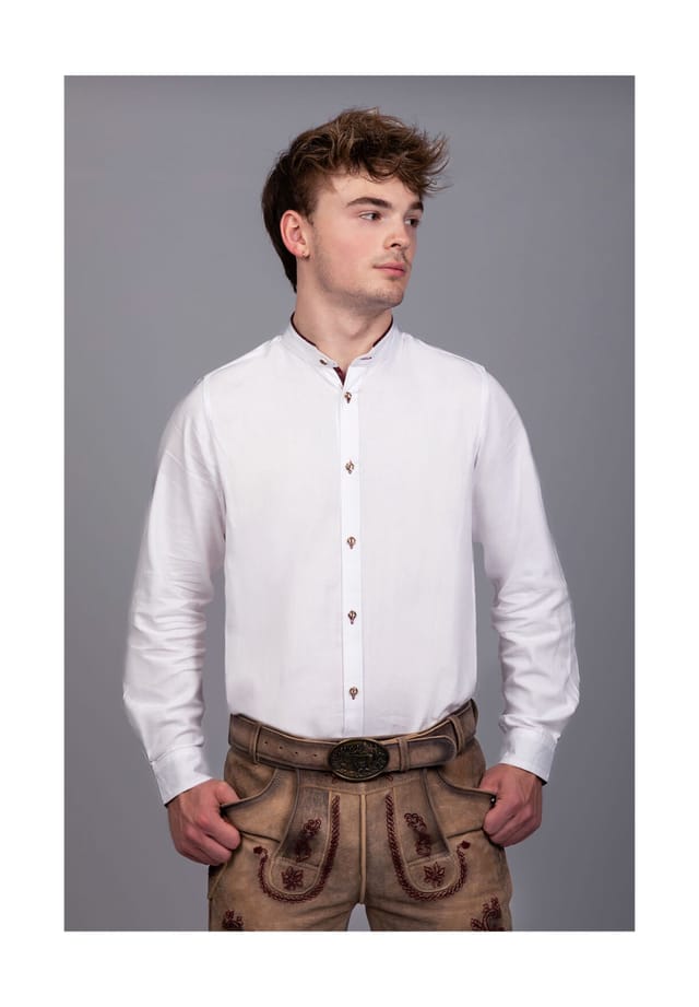 Традиционная рубашка Саймон красная Edelnice, белый
Традиционная рубашка Саймон красная Edelnice, белый