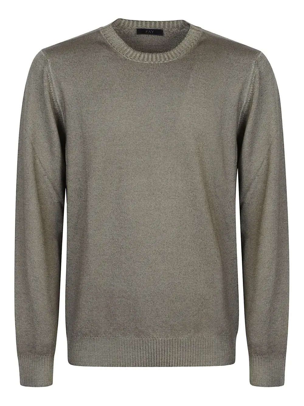 Шерстяной свитер с круглым вырезом Fay, зеленый
Шерстяной свитер с круглым вырезом Fay, зеленый