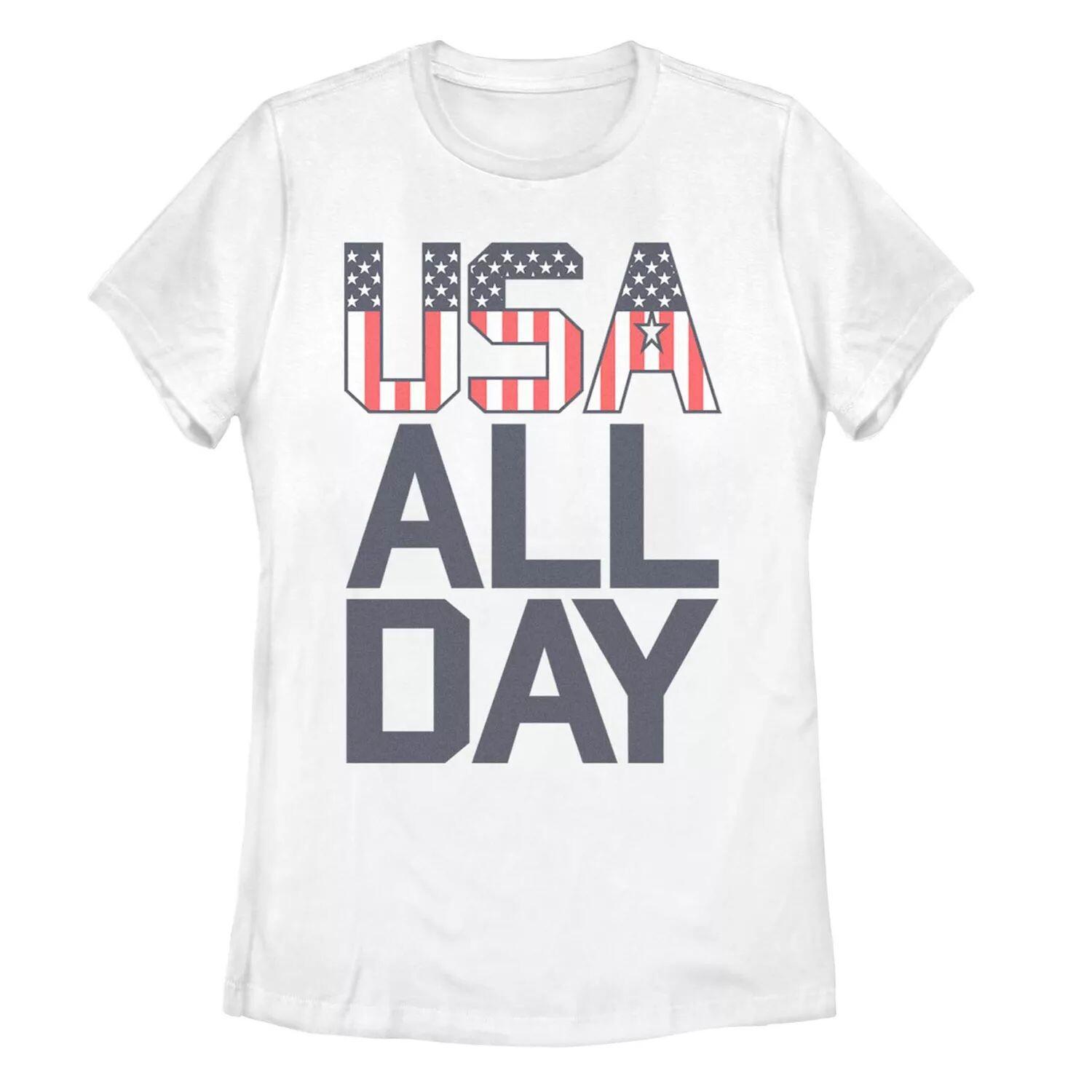Футболка США для юниоров на весь день
Футболка США для юниоров на весь день