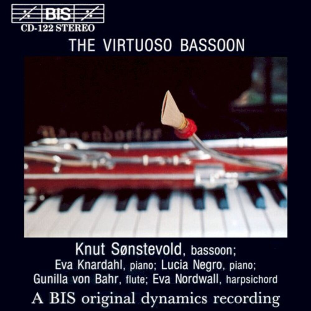 Диск CD Virtuoso Bassoon - Knut Sonstevold
Диск CD Virtuoso Bassoon - Knut Sonstevold