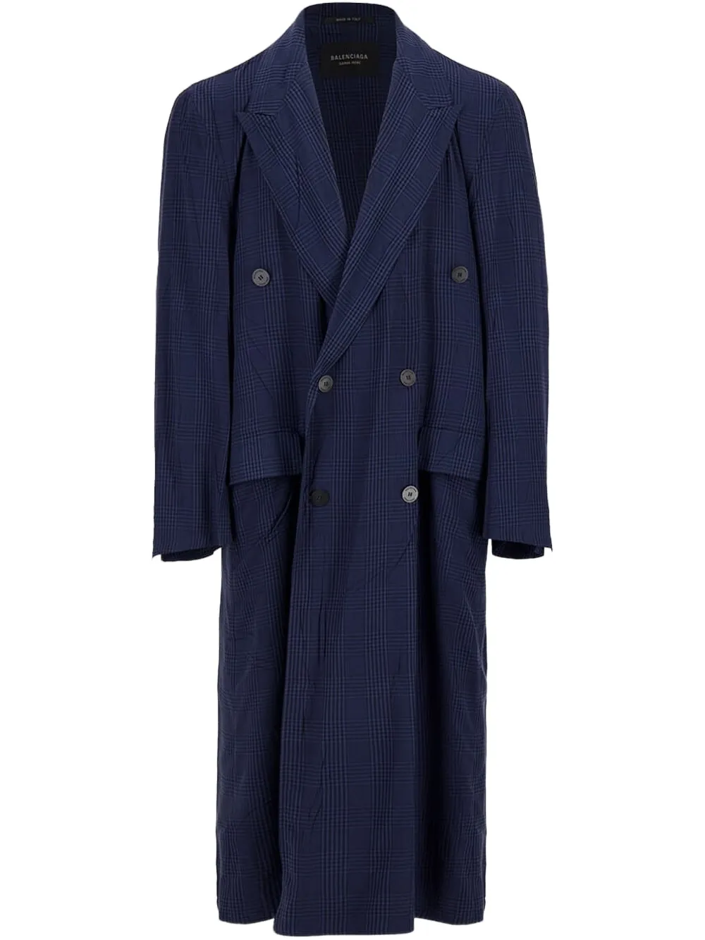 Двубортное пальто BALENCIAGA, синий
Двубортное пальто BALENCIAGA, синий