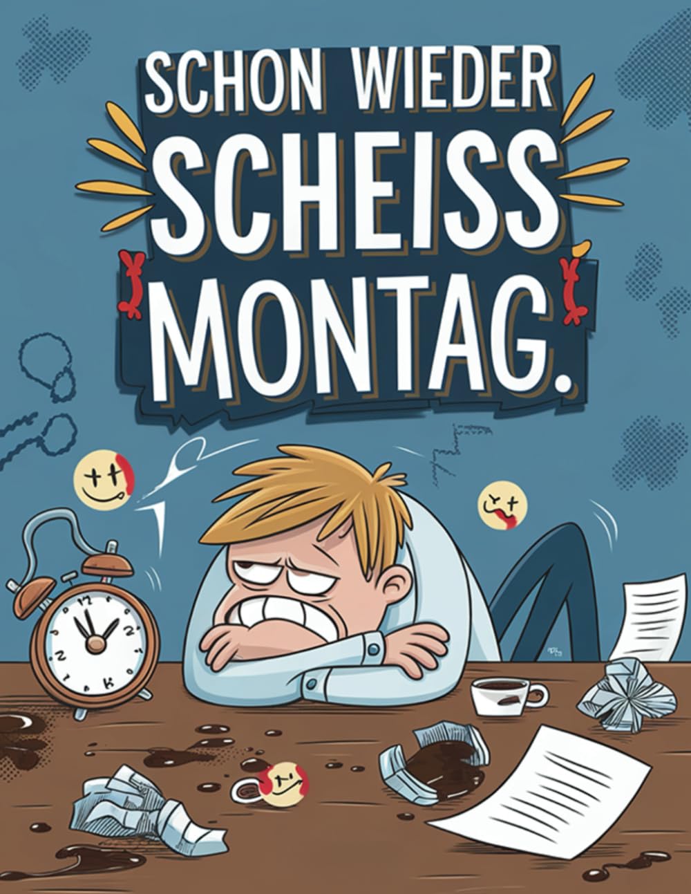Schon wieder scheiss Montag: Das Fluchmalbuch für Anti-Montags-Menschen - 40 freche Motive, die Montagsfrust in Kreativität verwandeln (German Edition) (Independently published)
Schon wieder scheiss Montag: Das Fluchmalbuch für Anti-Montags-Menschen - 40 freche Motive, die Montagsfrust in Kreativität verwandeln (German Edition) (Independently published)