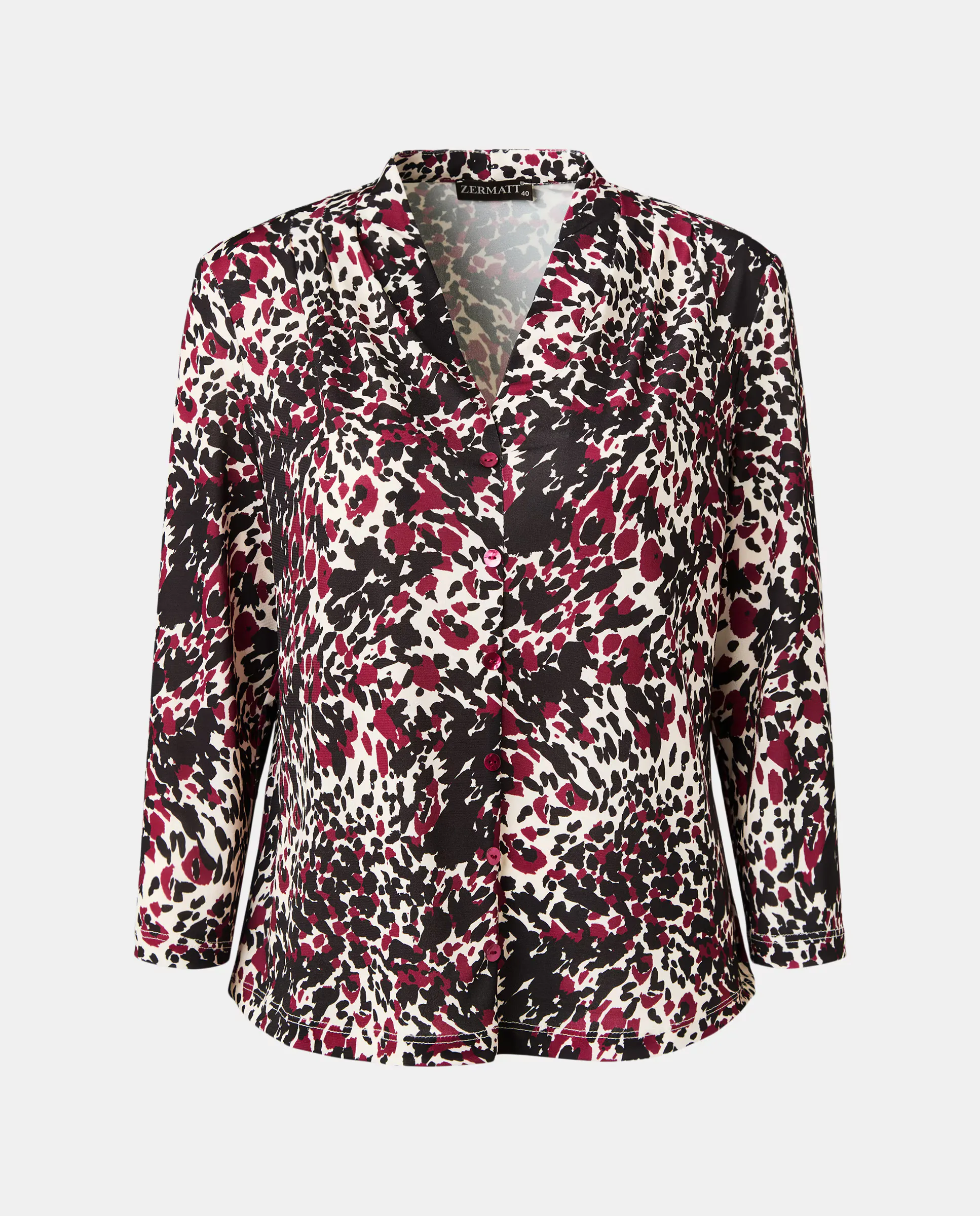 Женская блузка с принтом, рукав 3/4 Zermatt, темно-фиолетовый
Женская блузка с принтом, рукав 3/4 Zermatt, темно-фиолетовый