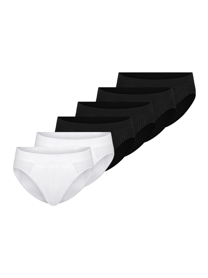 Schiesser Трусы Rio из хлопка, аутентичные, черно-белые
Schiesser Трусы Rio из хлопка, аутентичные, черно-белые