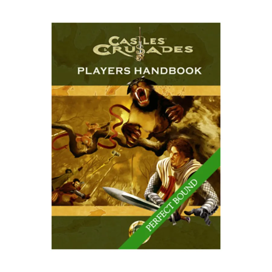 Castles & Crusades Player's Handbook (Digest Edition), Castles & Crusades - Core Rules, мягкая обложка
Castles & Crusades Player's Handbook (Digest Edition), Castles & Crusades - Core Rules, мягкая обложка