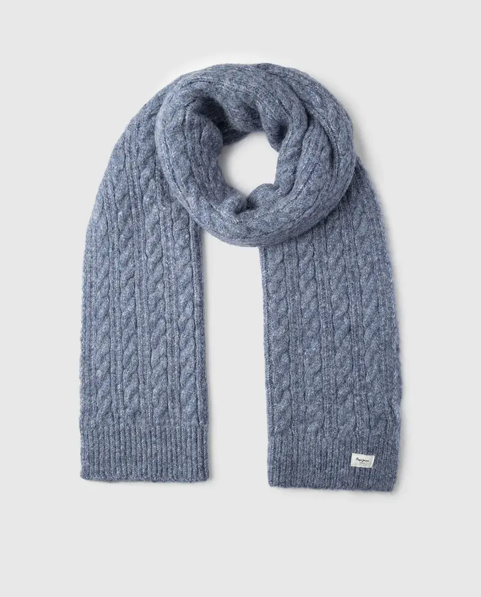 Вязаный шарф для женщин Pepe Jeans, синий
Вязаный шарф для женщин Pepe Jeans, синий