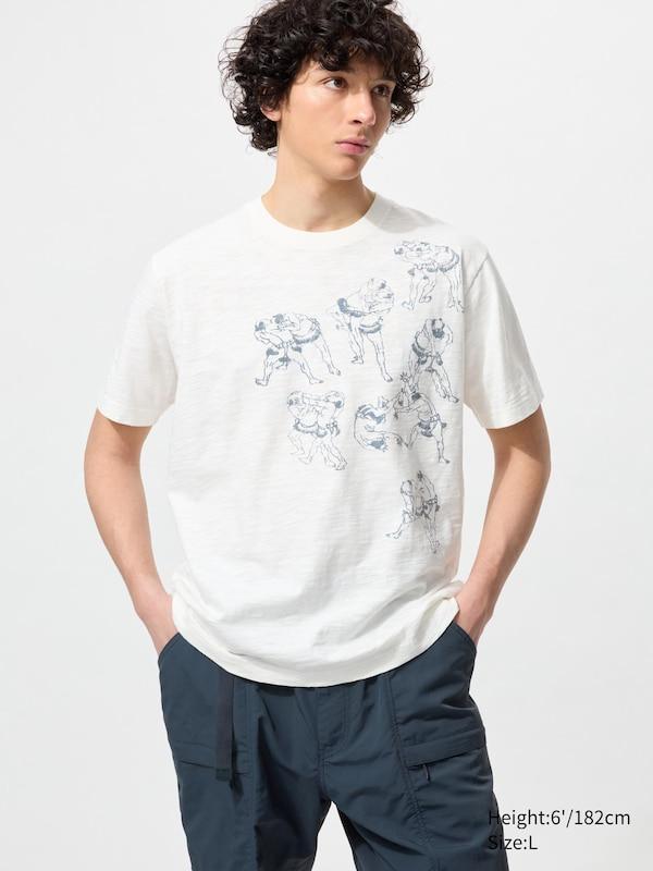 Футболка с рисунком Wagara (сумо) Uniqlo, белый
Футболка с рисунком Wagara (сумо) Uniqlo, белый