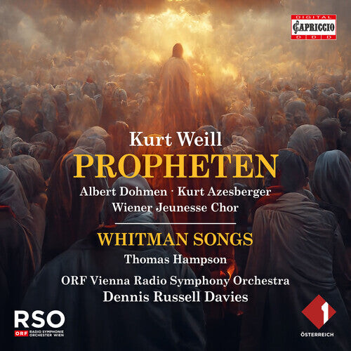 CD диск Weill / Dohmen / Azesberger: Propheten
CD диск Weill / Dohmen / Azesberger: Propheten