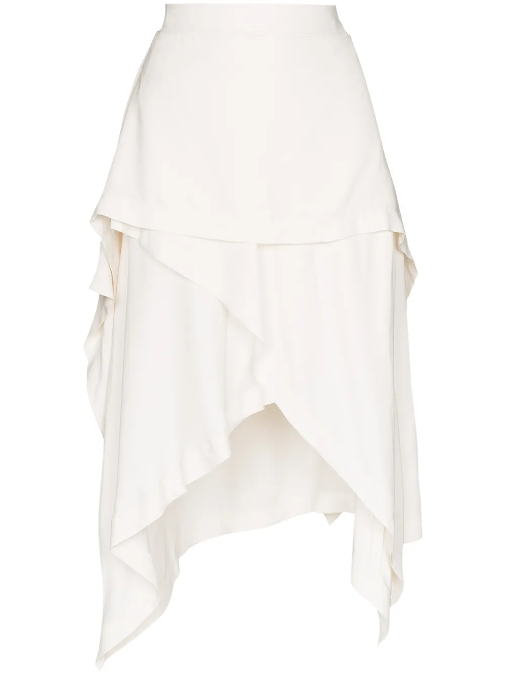 Многослойная юбка асимметричного кроя JW ANDERSON, белый
Многослойная юбка асимметричного кроя JW ANDERSON, белый