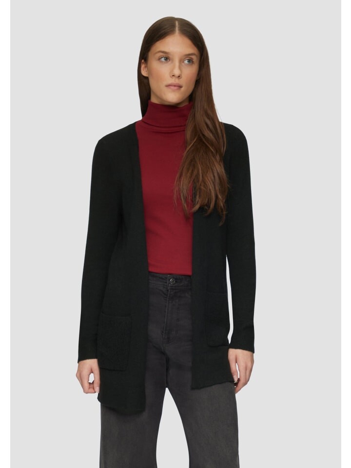 Кардиган s.Oliver Strickjacke langarm, черный 
Кардиган s.Oliver Strickjacke langarm, черный