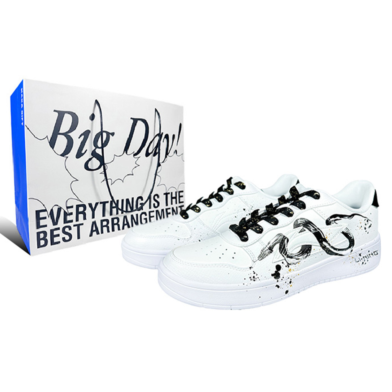 LINING Низкие противоскользящие и износостойкие кроссовки Pontoon Boats Coverage, мужские, белые, черно-золотые
LINING Низкие противоскользящие и износостойкие кроссовки Pontoon Boats Coverage, мужские, белые, черно-золотые