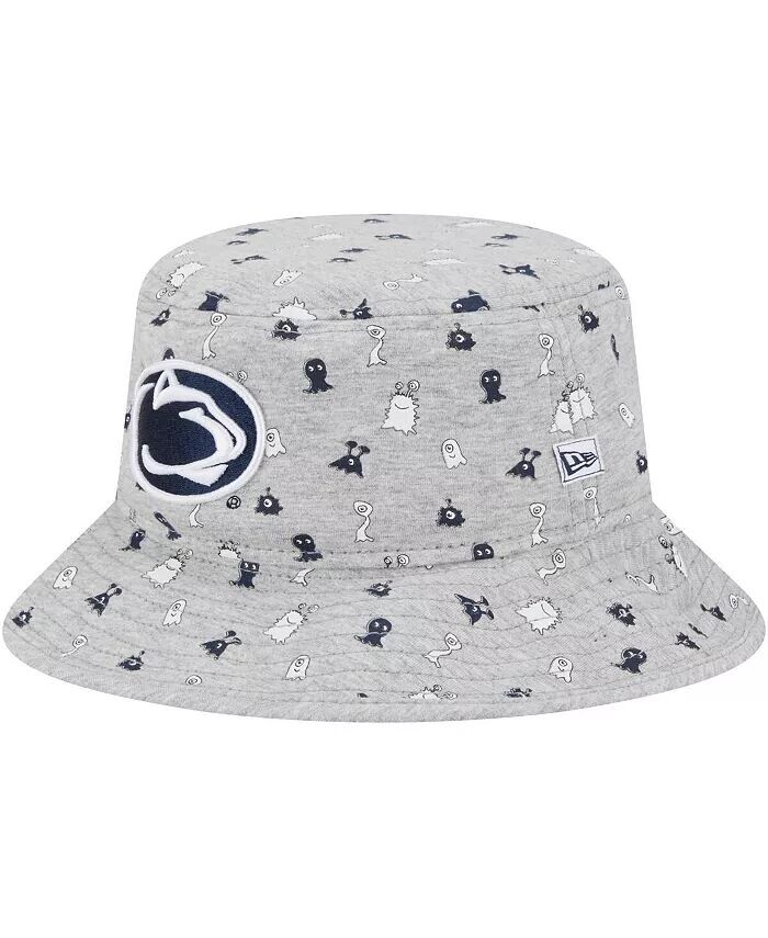 Шляпа-ведро для мальчиков и девочек цвета Heather Grey Penn State Nittany Lions Critter New Era
Шляпа-ведро для мальчиков и девочек цвета Heather Grey Penn State Nittany Lions Critter New Era