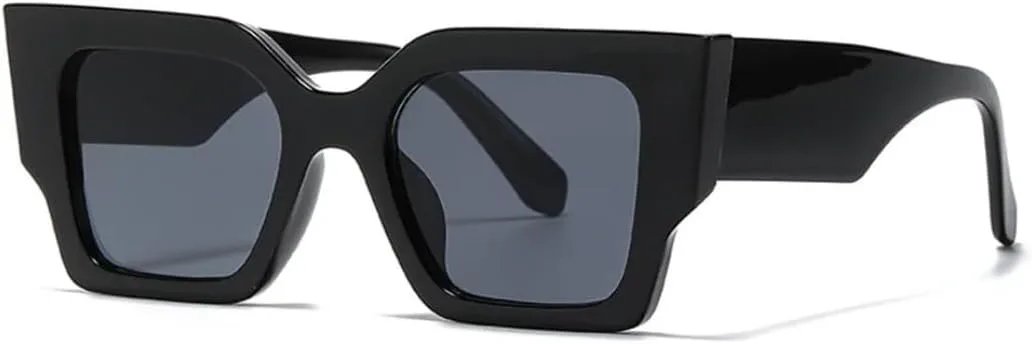 Большие квадратные женские солнцезащитные очки в винтажном стиле, крупные мужские солнцезащитные очки класса люкс с защитой от УФ-излучения UV400 UATXTAU, Black
Большие квадратные женские солнцезащитные очки в винтажном стиле, крупные мужские солнцезащитные очки класса люкс с защитой от УФ-излучения UV400 UATXTAU, Black