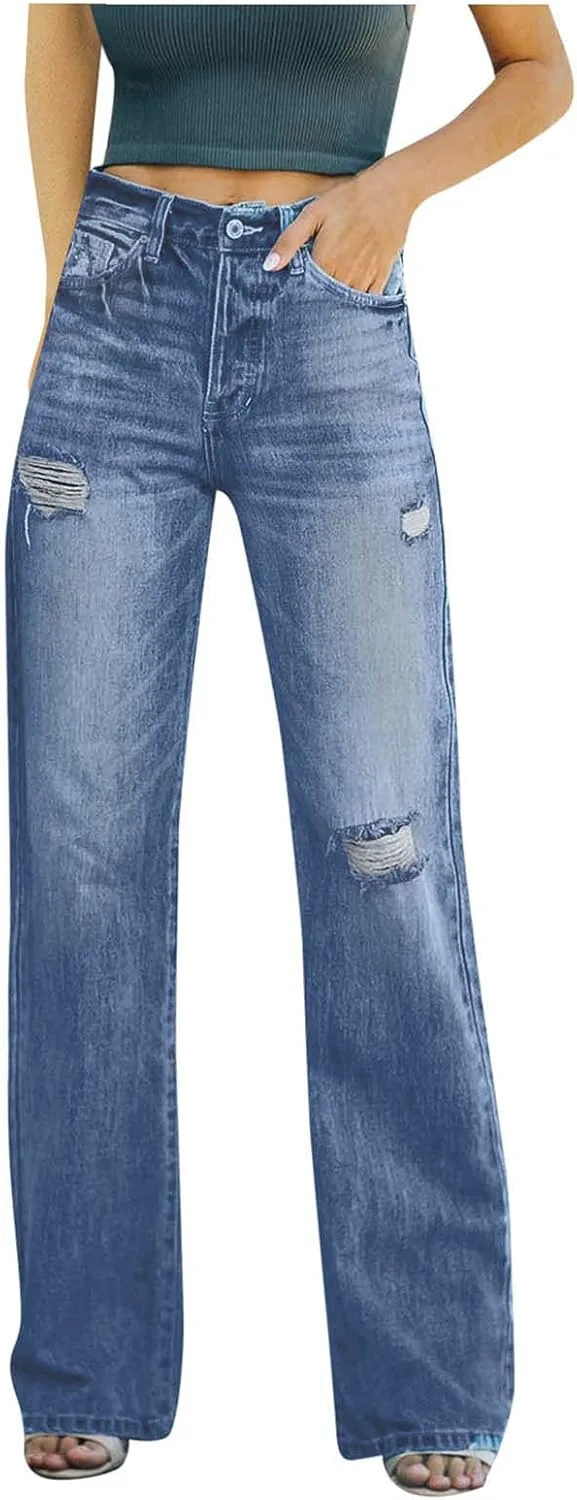 Женские джинсы High Waisted с высокой талией и карманами
Женские джинсы High Waisted с высокой талией и карманами