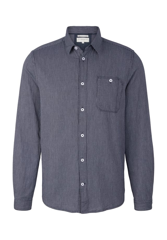 Повседневная рубашка с длинным рукавом и воротником-стойкой нагрудный карман Tom Tailor, белый
Повседневная рубашка с длинным рукавом и воротником-стойкой нагрудный карман Tom Tailor, белый