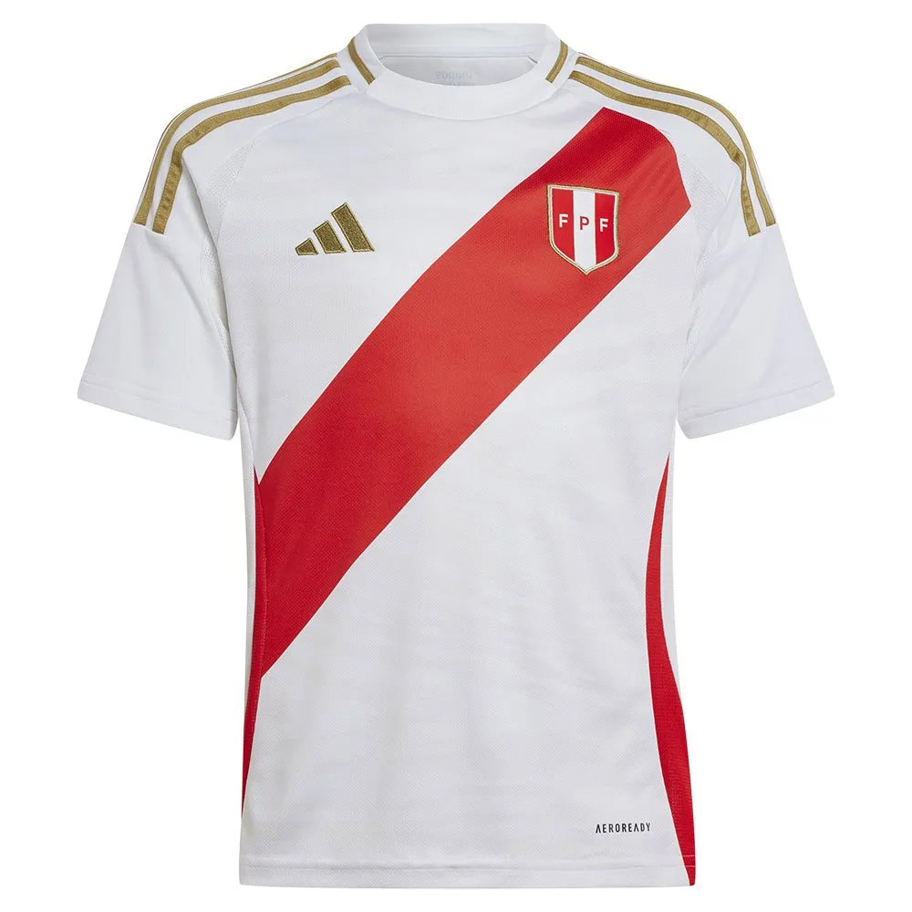 Футболка с коротким рукавом adidas Peru 23/24 home junior, белый
Футболка с коротким рукавом adidas Peru 23/24 home junior, белый