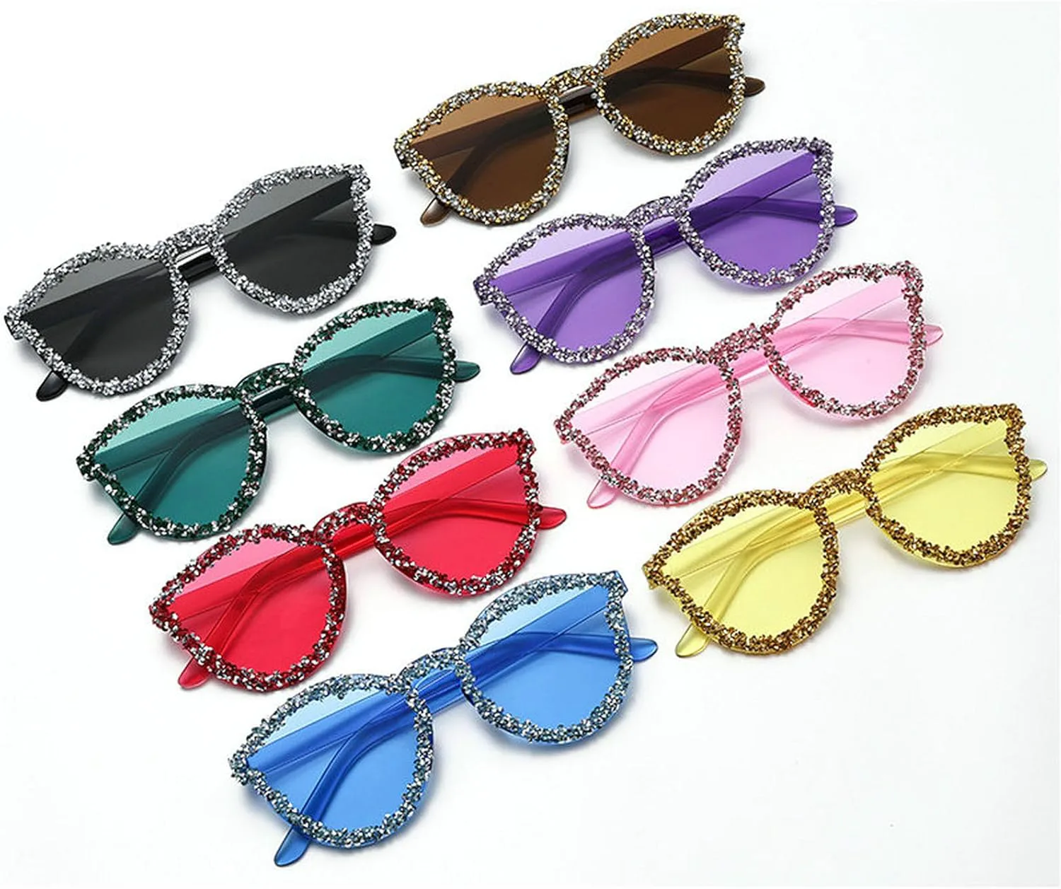 Женские солнцезащитные очки COTIA без оправы в форме «кошачий глаз», украшенные бриллиантами, кристаллами и стразами, цельные очки, модные солнцезащитные очки, Purple
Женские солнцезащитные очки COTIA без оправы в форме «кошачий глаз», украшенные бриллиантами, кристаллами и стразами, цельные очки, модные солнцезащитные очки, Purple