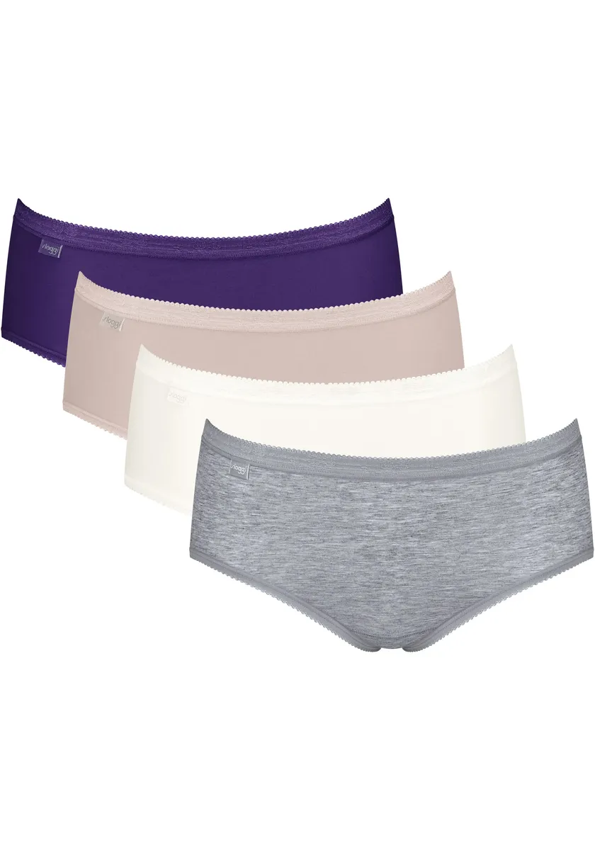 Трусы sloggi "Basic+ Midi C4P" (экономная упаковка, 4 шт.), идеальная посадка, цвет Multiple Colours 18
Трусы sloggi "Basic+ Midi C4P" (экономная упаковка, 4 шт.), идеальная посадка, цвет Multiple Colours 18