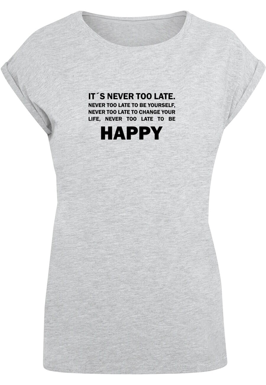 Футболка Merchcode Shirt Never Too Late, серый
Футболка Merchcode Shirt Never Too Late, серый