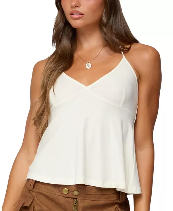 Топ-Бэбидолл «Леонора» с завязками на шее Edikted, белый
Топ-Бэбидолл «Леонора» с завязками на шее Edikted, белый