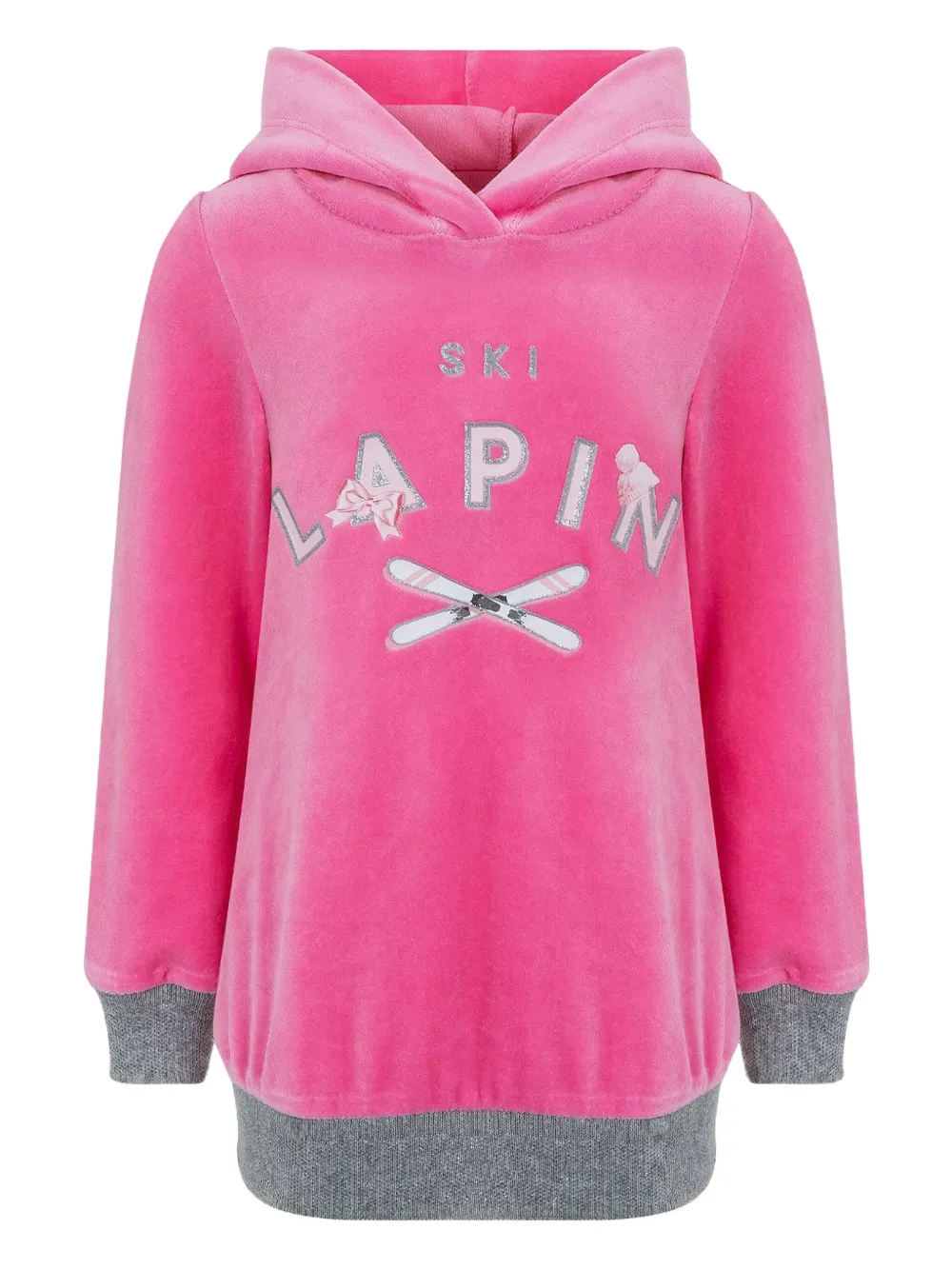 Платье-худи с принтом Lapin House, розовый
Платье-худи с принтом Lapin House, розовый