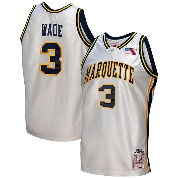 Мужская футболка dwyane wade white marquette golden eagles college vault 2002/03 authentic Mitchell & Ness
Мужская футболка dwyane wade white marquette golden eagles college vault 2002/03 authentic Mitchell & Ness