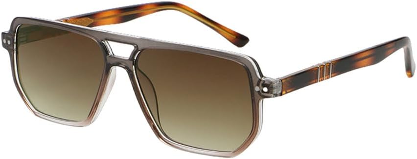 Солнцезащитные очки в крупной оправе в стиле ретро для женщин с защитой от УФ-излучения UV400, солнцезащитные очки с двойной перемычкой для мужчин, очки для вождения, унисекс, леопардовый коричневый, летние TKKTLLT, Brown Leopard
Солнцезащитные очки в крупной оправе в стиле ретро для женщин с защитой от УФ-излучения UV400, солнцезащитные очки с двойной перемычкой для мужчин, очки для вождения, унисекс, леопардовый коричневый, летние TKKTLLT, Brown Leopard