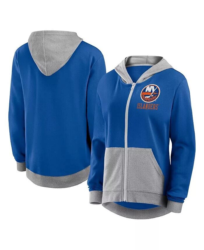 Женская толстовка с капюшоном Royal New York Islanders Hit It French Terry с застежкой-молнией Logo Athletic
Женская толстовка с капюшоном Royal New York Islanders Hit It French Terry с застежкой-молнией Logo Athletic