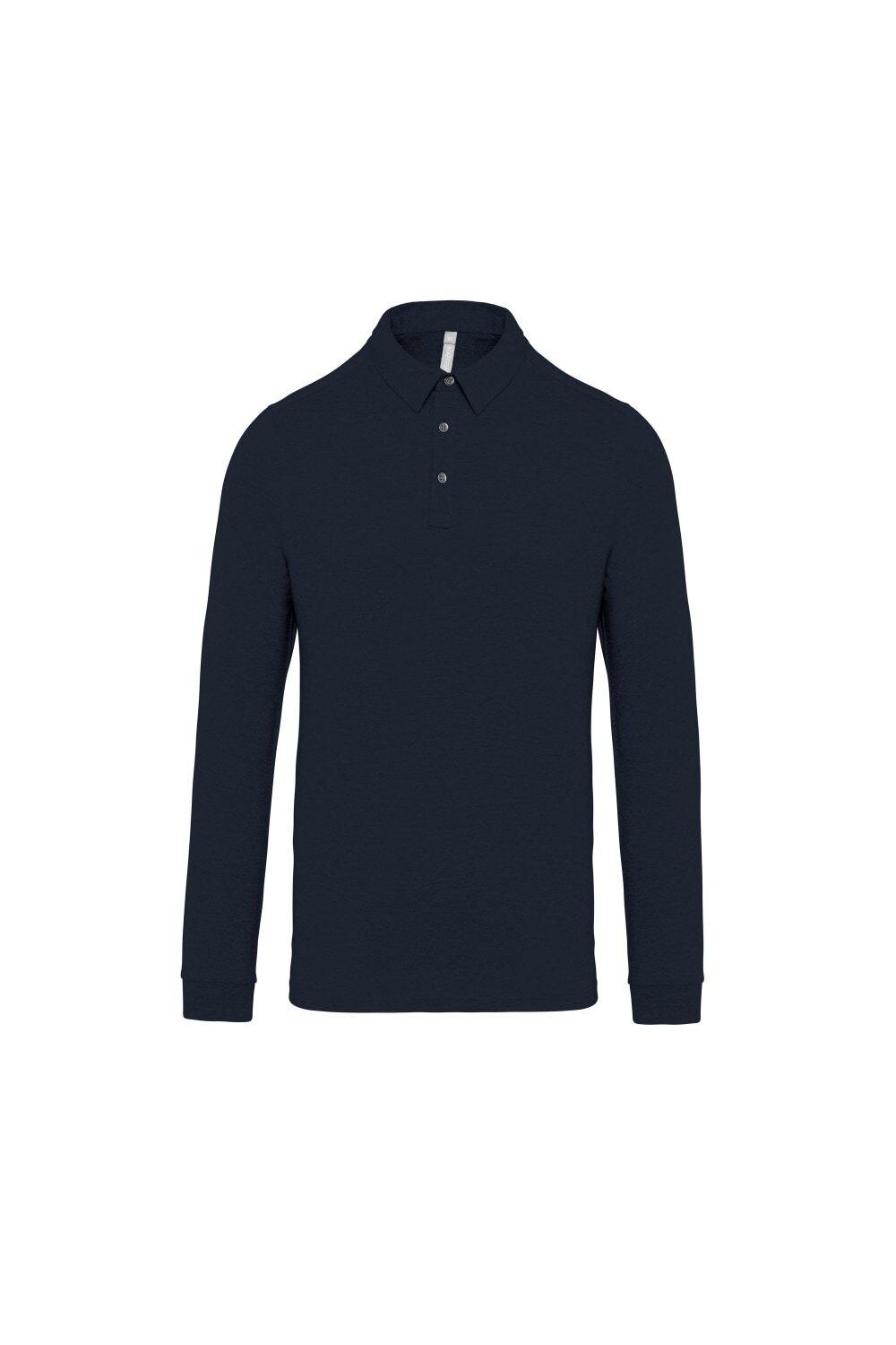 Рубашка поло с длинными рукавами из джерси Kariban, темно-синий
Рубашка поло с длинными рукавами из джерси Kariban, темно-синий