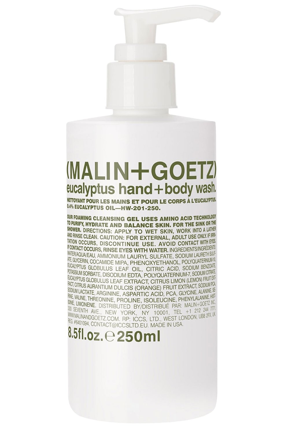 Гель для душа DUSCHGEL & SEIFE EUCALYPTUS HAND + BODY WASH MALIN+GOETZ
Гель для душа DUSCHGEL & SEIFE EUCALYPTUS HAND + BODY WASH MALIN+GOETZ