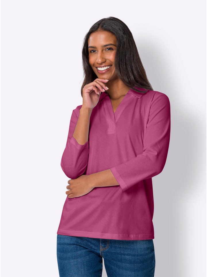 Рубашка с рукавами 3/4 цвета вереска Heine
Рубашка с рукавами 3/4 цвета вереска Heine