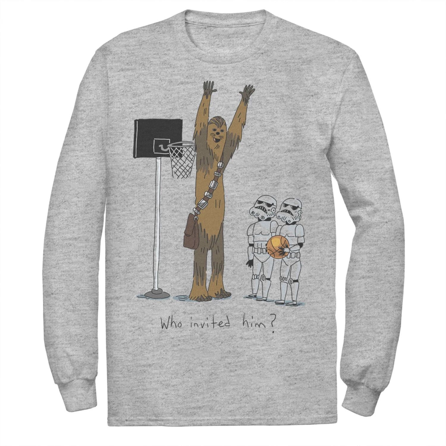 Мужская баскетбольная футболка «Звездные войны Чубакка, который его пригласил» Licensed Character
Мужская баскетбольная футболка «Звездные войны Чубакка, который его пригласил» Licensed Character