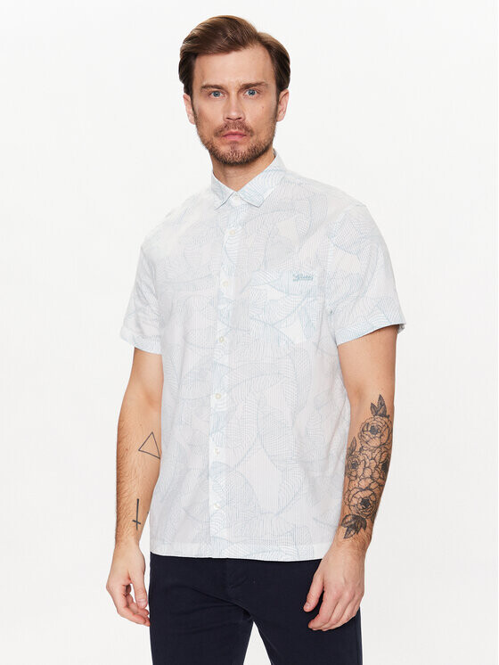 Рубашка стандартного кроя Guess, синий
Рубашка стандартного кроя Guess, синий