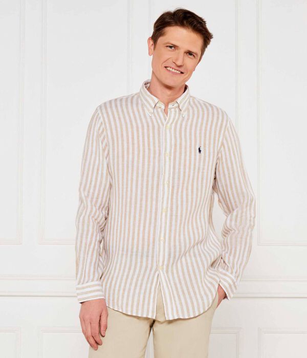 Льняная рубашка Custom fit Polo Ralph Lauren, желтый
Льняная рубашка Custom fit Polo Ralph Lauren, желтый