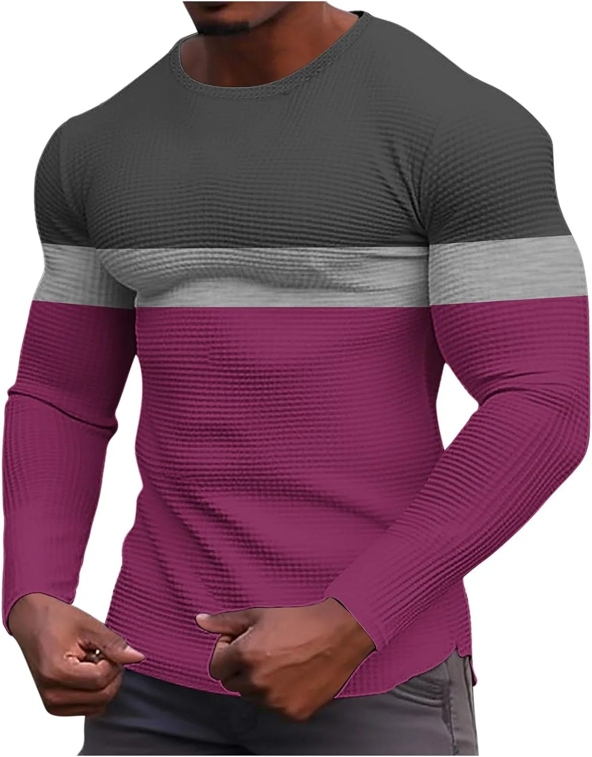 Мужская рубашка с длинным рукавом Casual Loose Fit Color Block
Мужская рубашка с длинным рукавом Casual Loose Fit Color Block