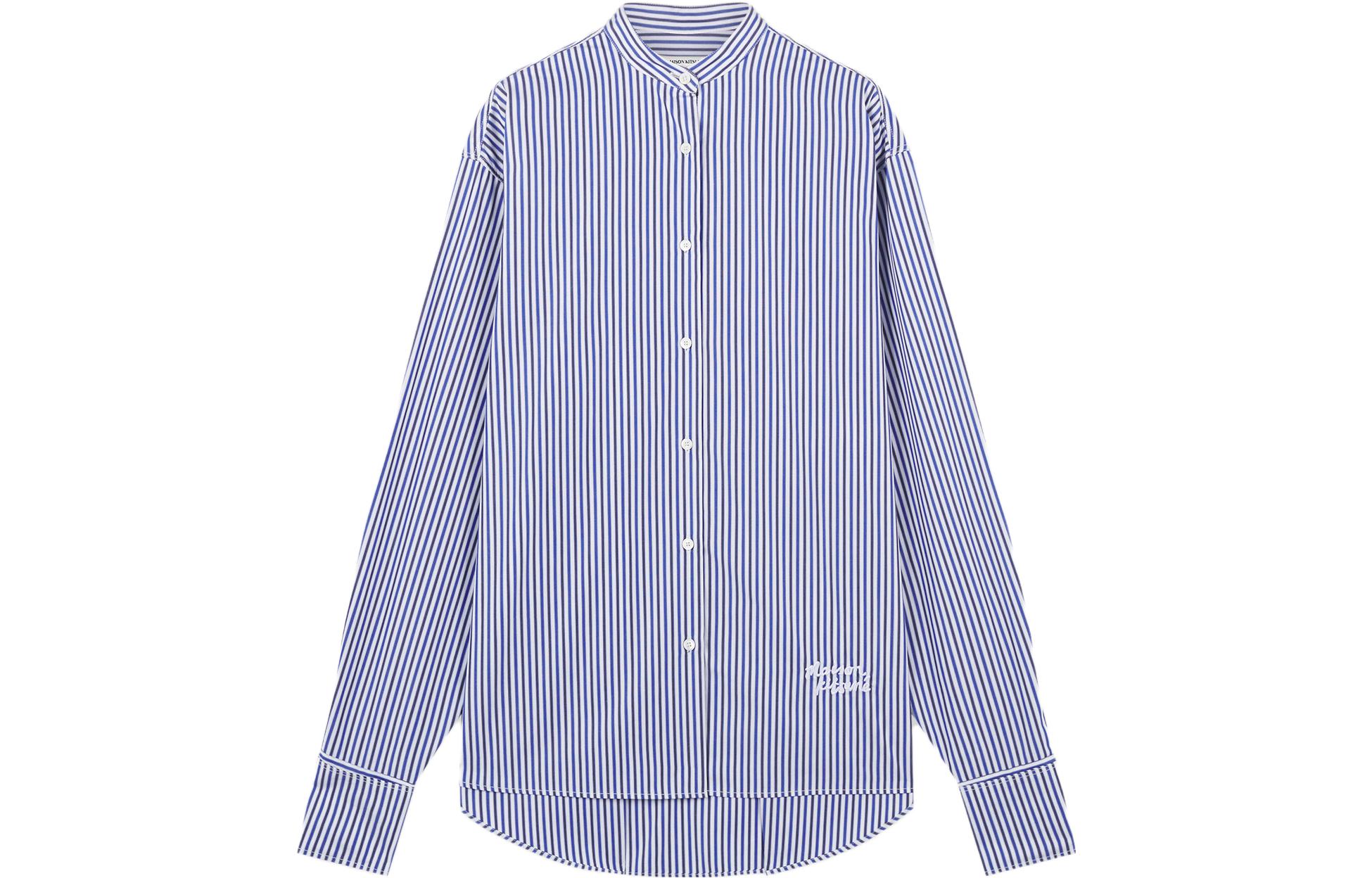 Maison Kitsune Рубашка Women's Marine Blue Stripe
Maison Kitsune Рубашка Women's Marine Blue Stripe