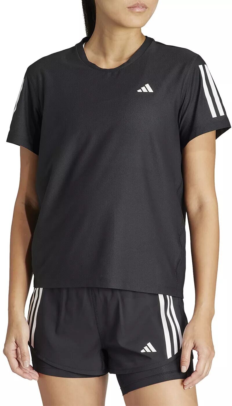 Женская футболка Adidas Own The Run, черный
Женская футболка Adidas Own The Run, черный