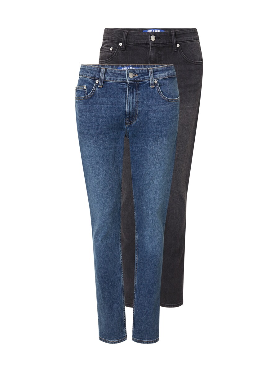 Узкие джинсы Only & Sons ONSLOOM, Blue Denim/Black Denim
Узкие джинсы Only & Sons ONSLOOM, Blue Denim/Black Denim